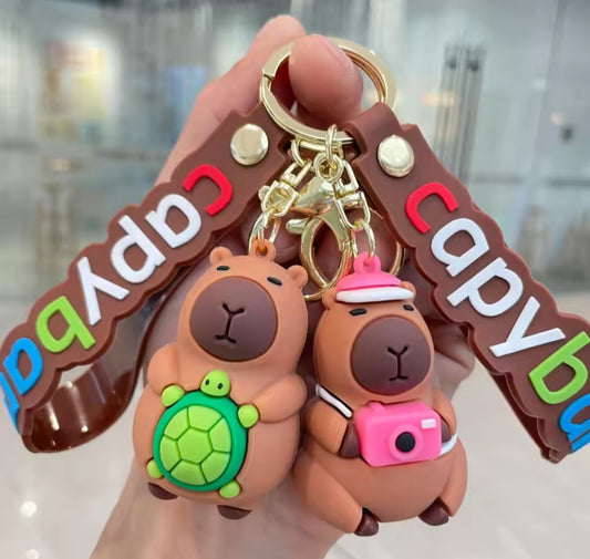 Capybara keychain