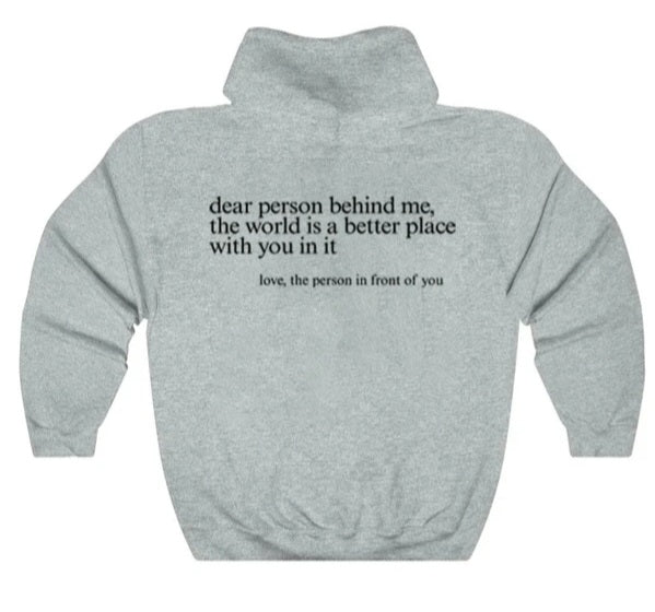 Mental health Slogan hoodie