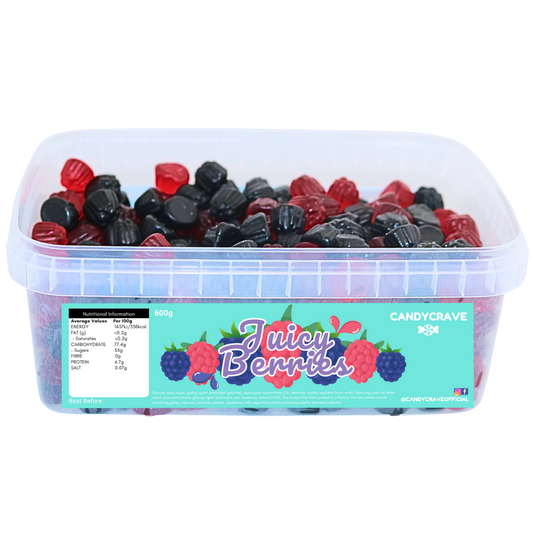 Juicy Berries Tub 600g