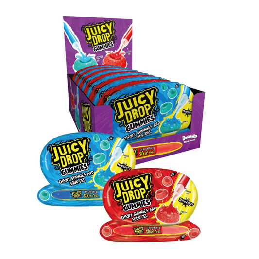JUICY DROP GUMMIES AND SOUR GEL