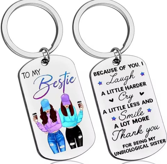 Bestie keychain