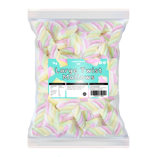 LARGE TWIST MALLOWS 1KG