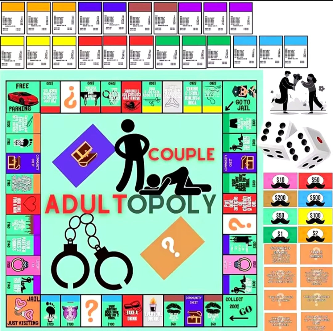 Adultopoly game