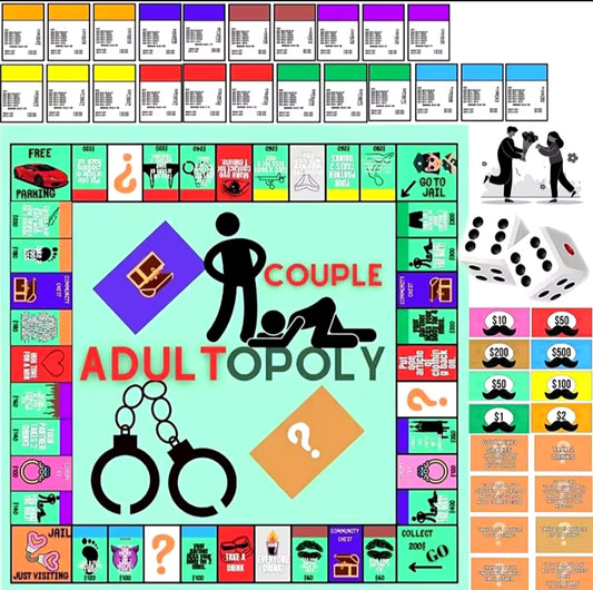Adultopoly game