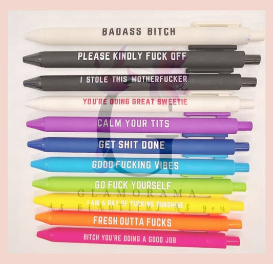 Swear pens