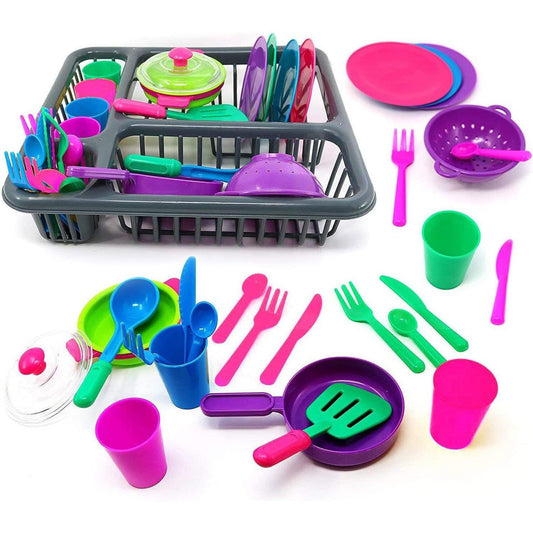 27 Pieces Kitchen Accessories Play Set For Kids