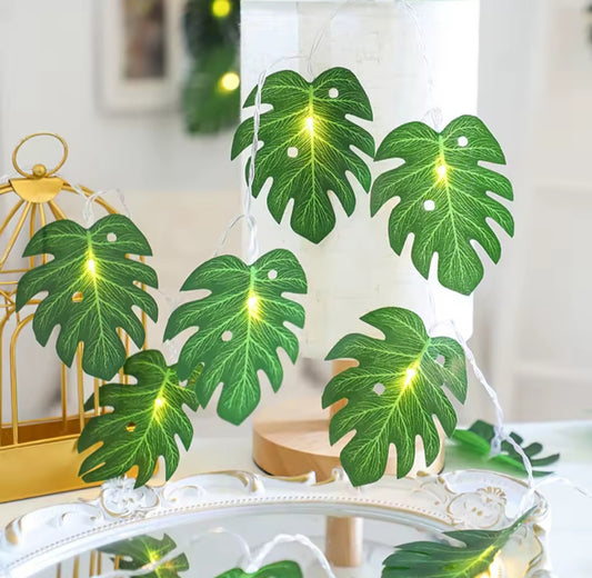 Leaf LED string lights