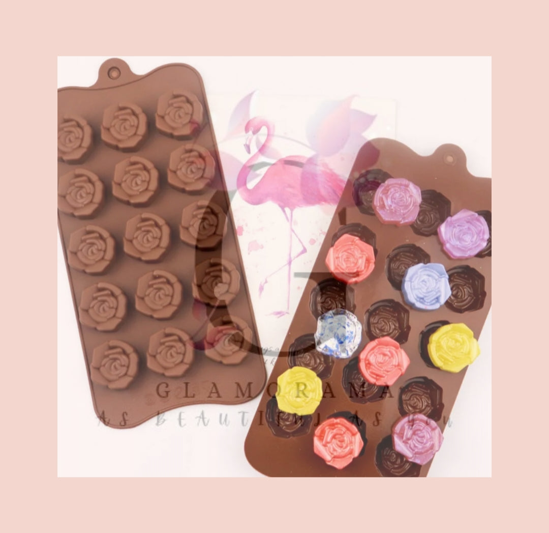 Rose flower mould