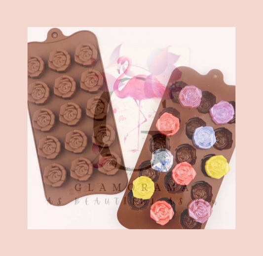Rose flower mould