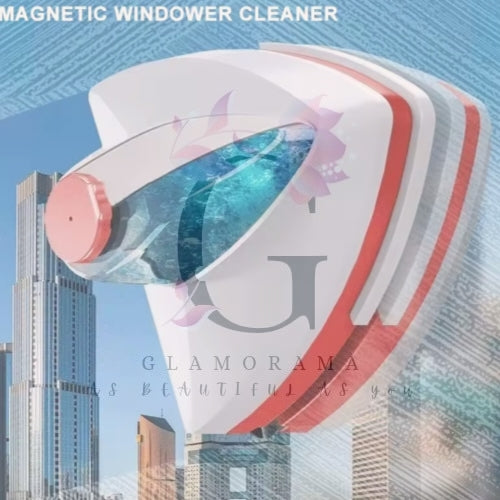 Magnetic window cleaner