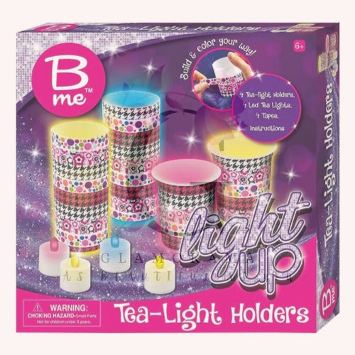 Tealight Holder Decorate & Light up Set