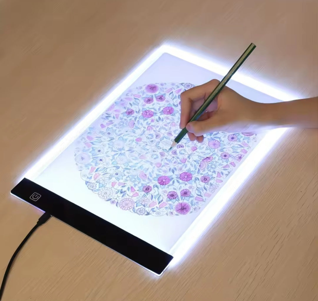Dimmable LED copy drawing pad