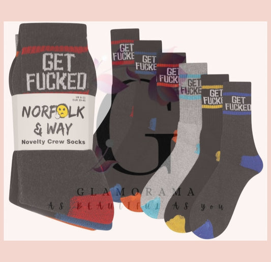 6pack novelty socks