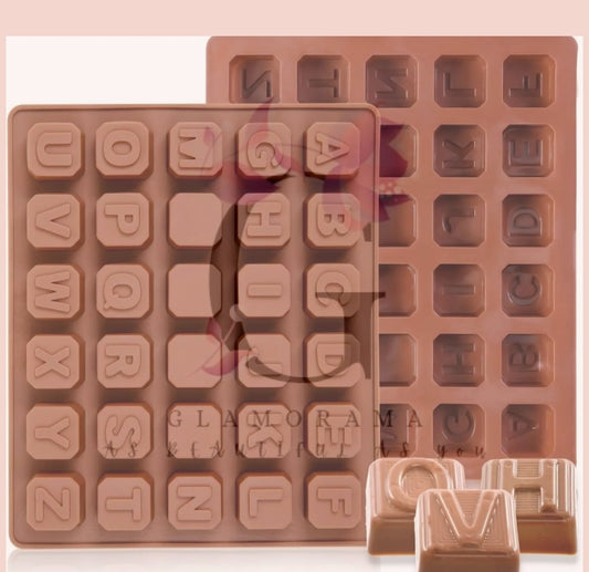 Alphabet mould