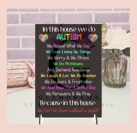 Awareness plaque