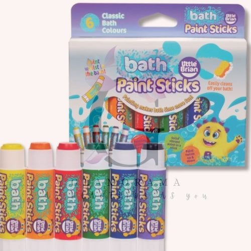 Bath paint sticks