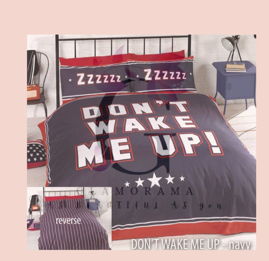 Dont Wake Me Up Duvet Cover (double only)