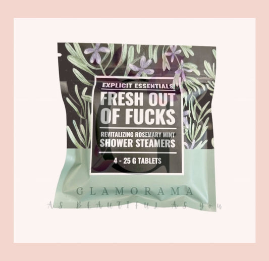 Novelty shower steamer