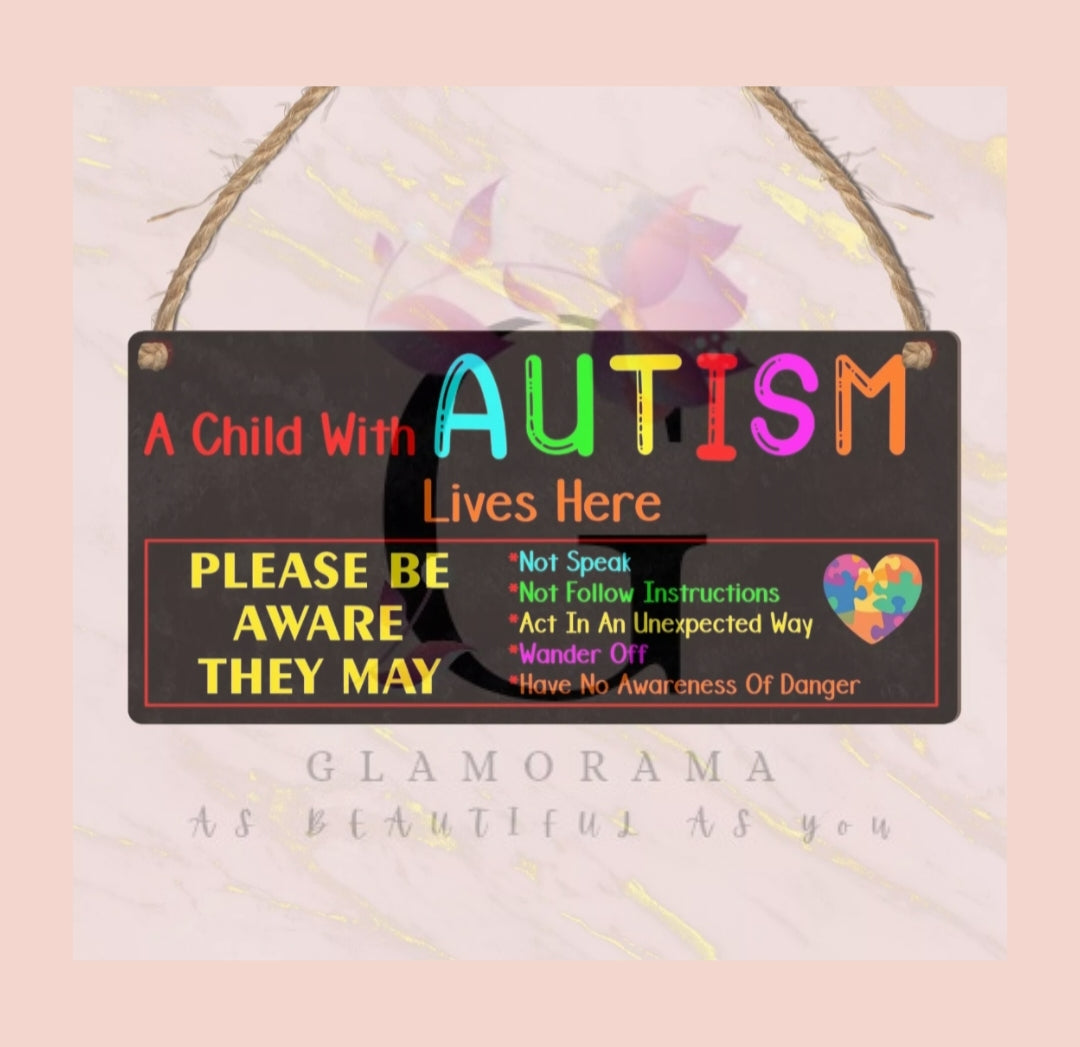 Awareness plaque