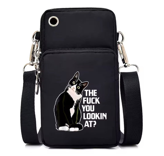 Cat crossbody bag