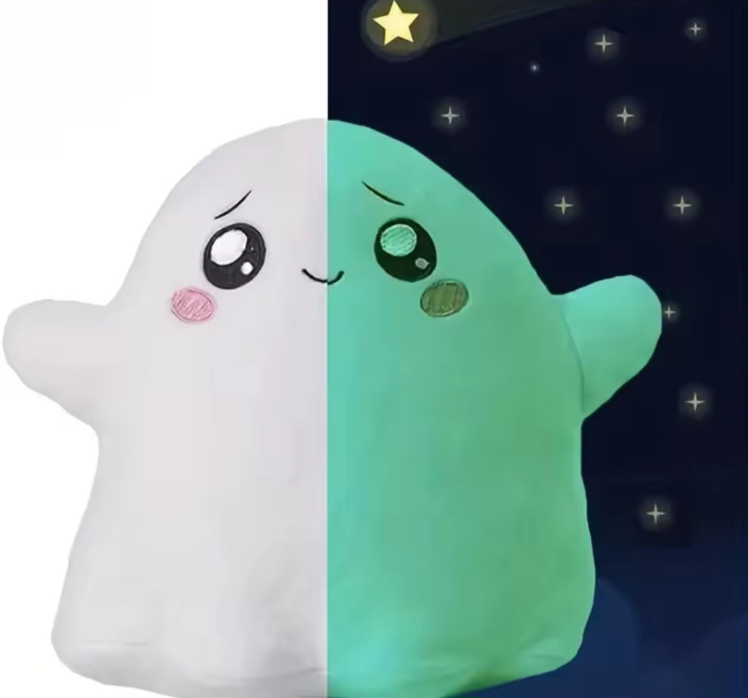 Luminous ghost plush