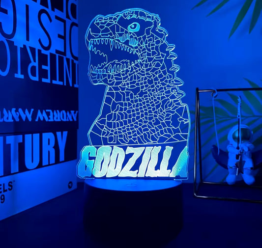 Godzilla night light