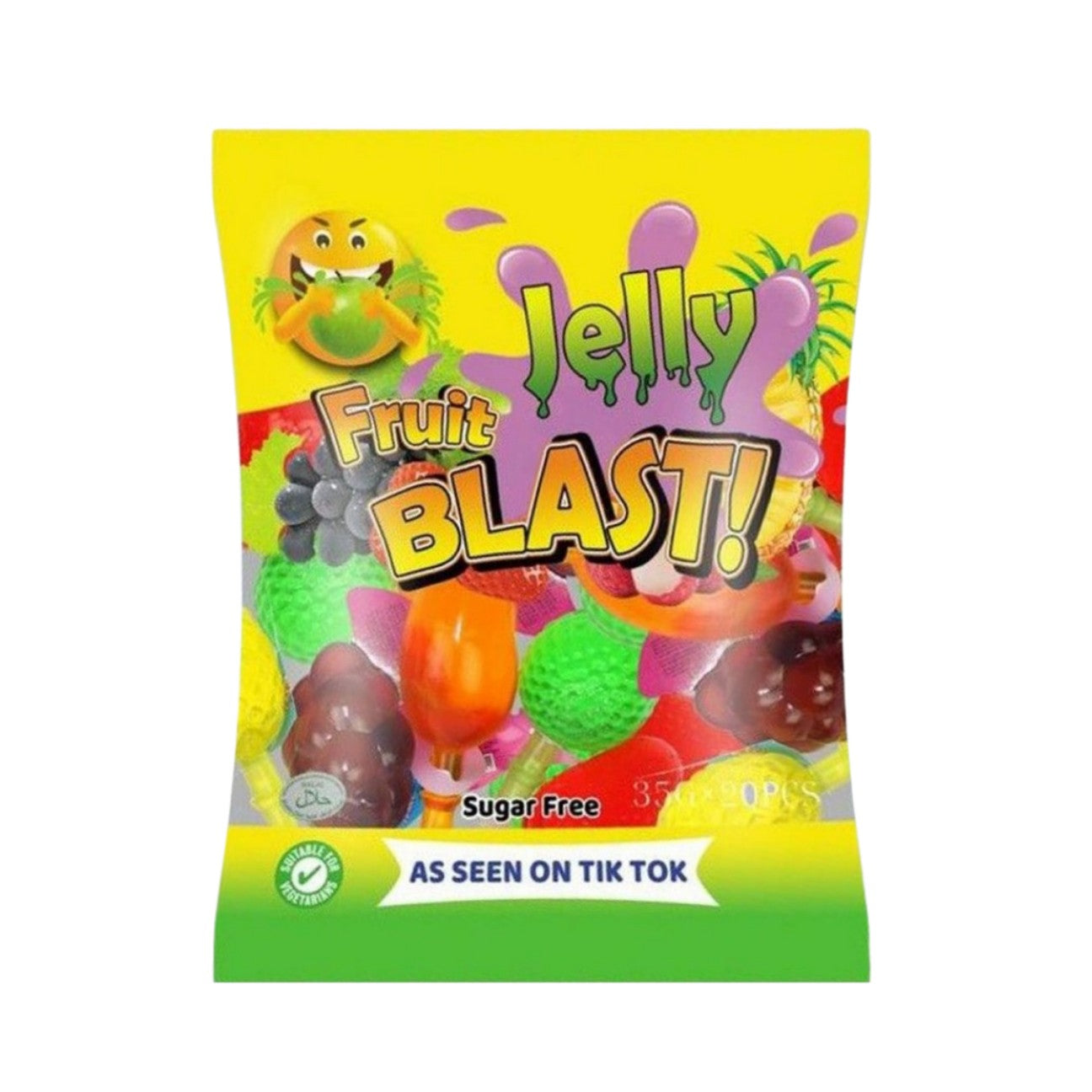 JELLY FRUIT BLAST BAGS 20x35g