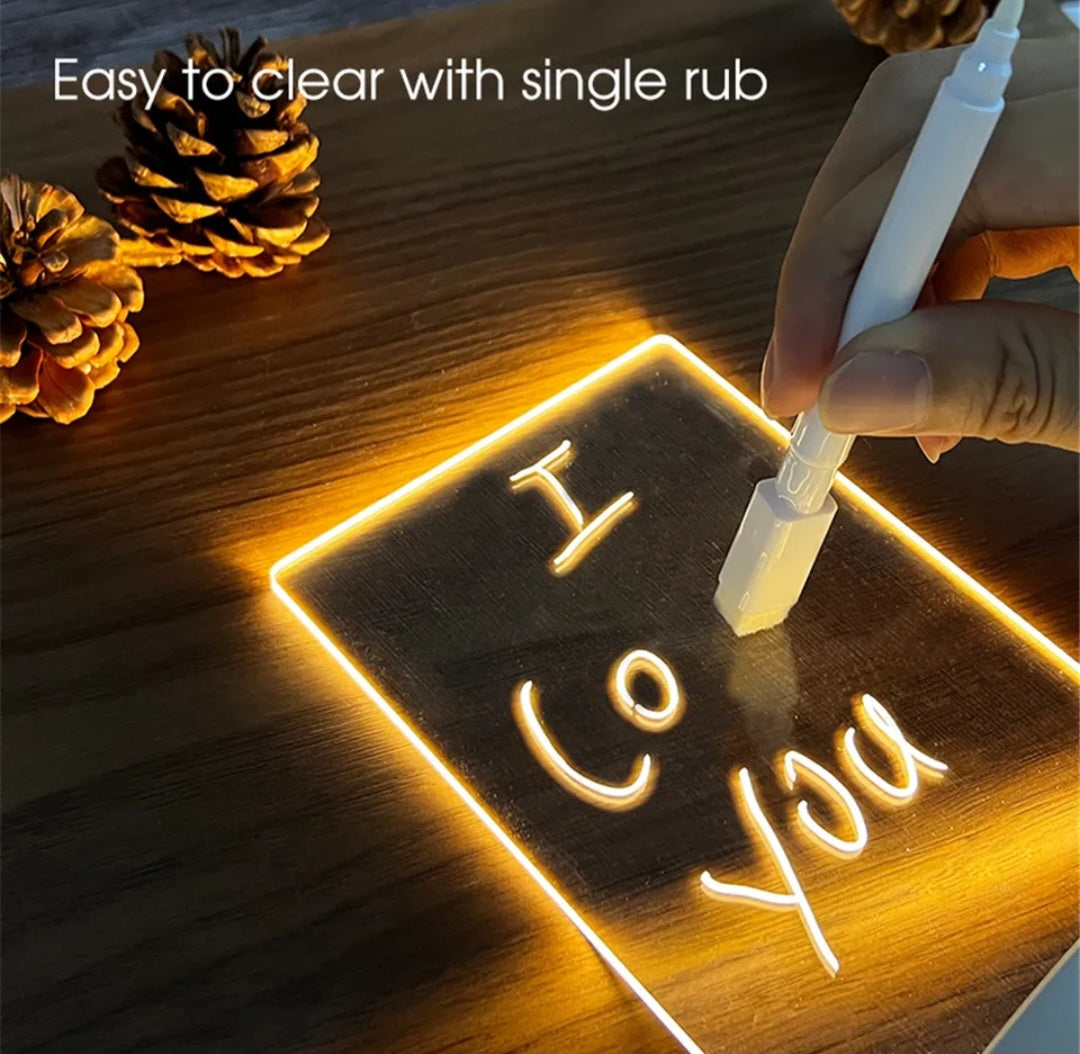 LED acrylic night light