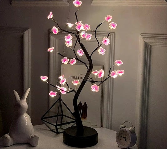 Plum blossom LED lamp