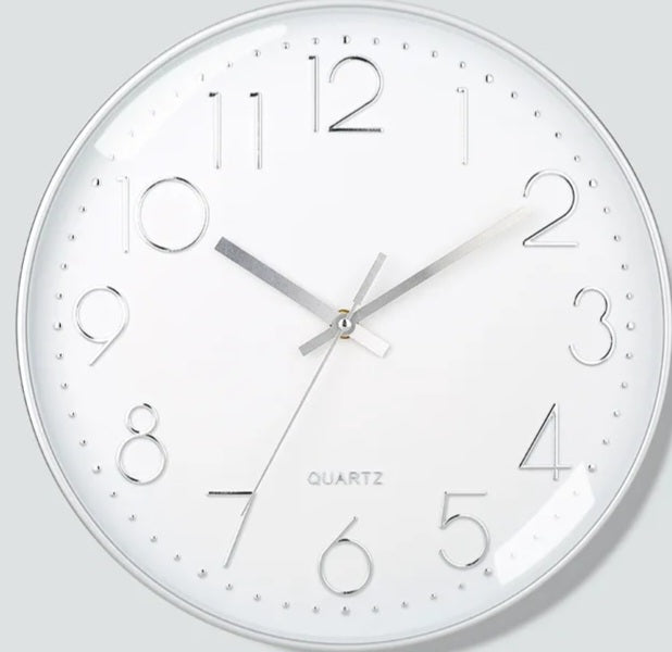 8inch silent tick wall clock