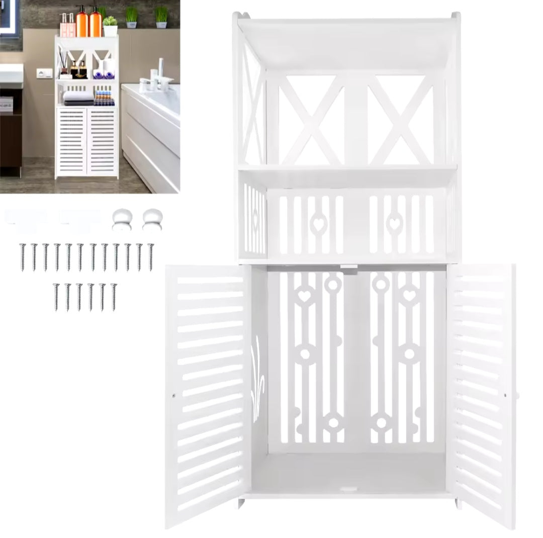 Bathroom floor cabinet