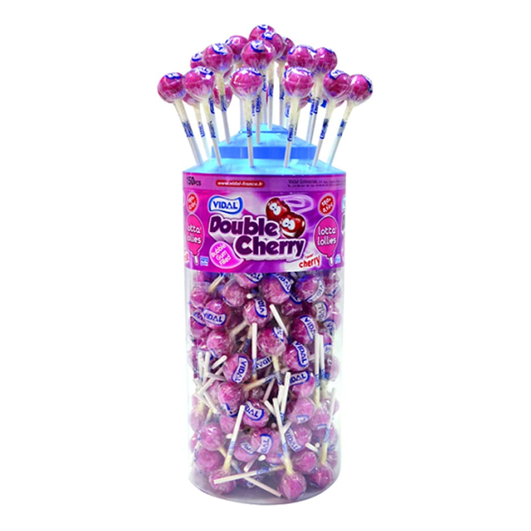 DOUBLE CHERRY LOLLY 150 COUNT