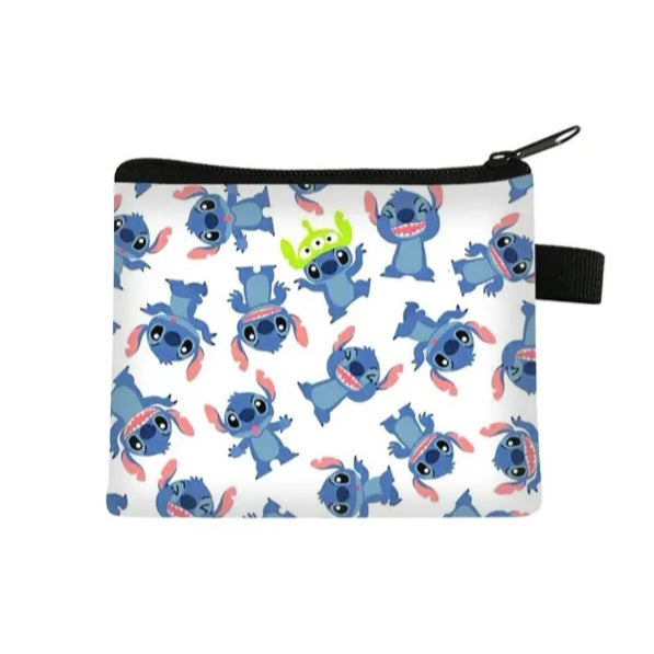 Blue monster coin purse