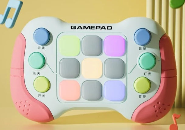 Electronic quick push game